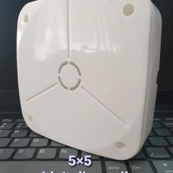Cctv 5×5 Back box with Italian nail