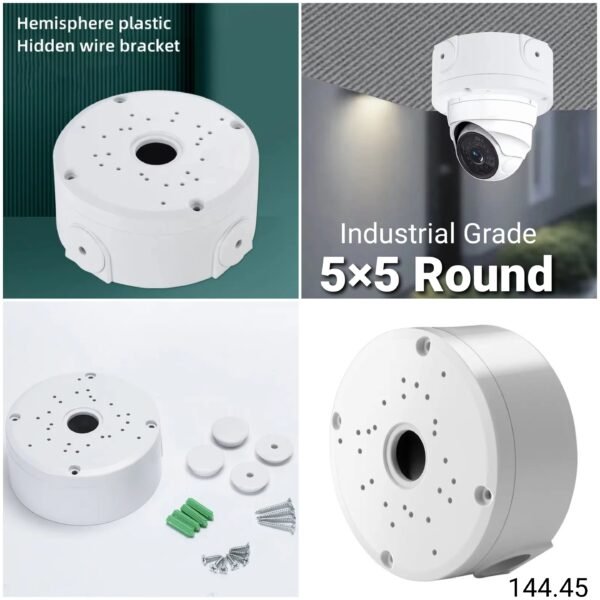 CCTV camera back box imported 5*5 Round
