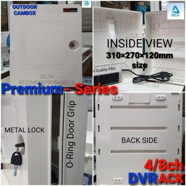 CCTV 2U PVC RACK