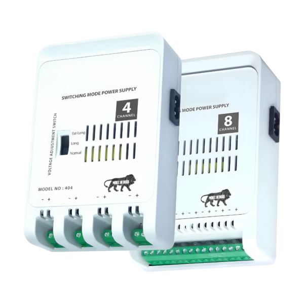 Cctv camera 4ch plus 8ch smps combo